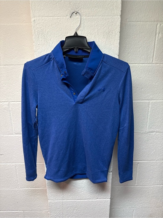 Under Armour Other - Under Armour Royal Blue Golf Polo Long Sleeve